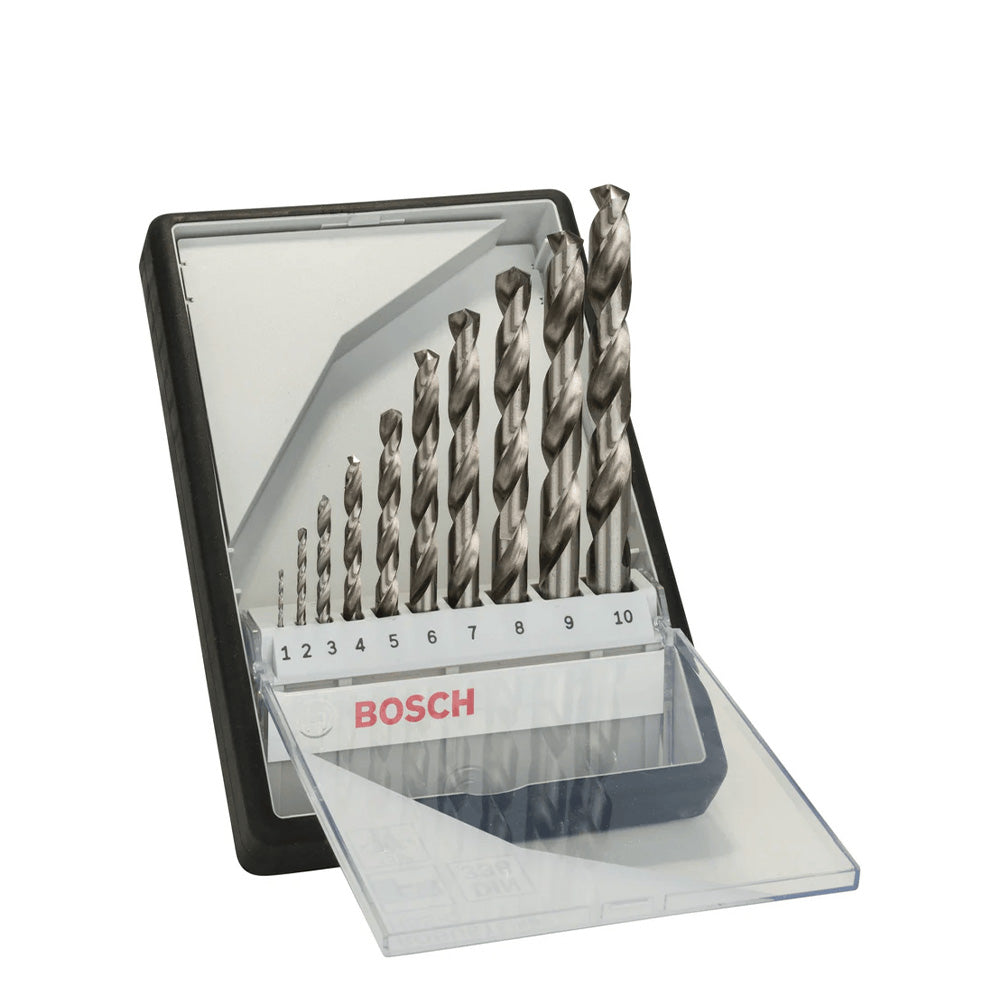 Drill Bit Hss 10pcs Set (1mm to 10mm)