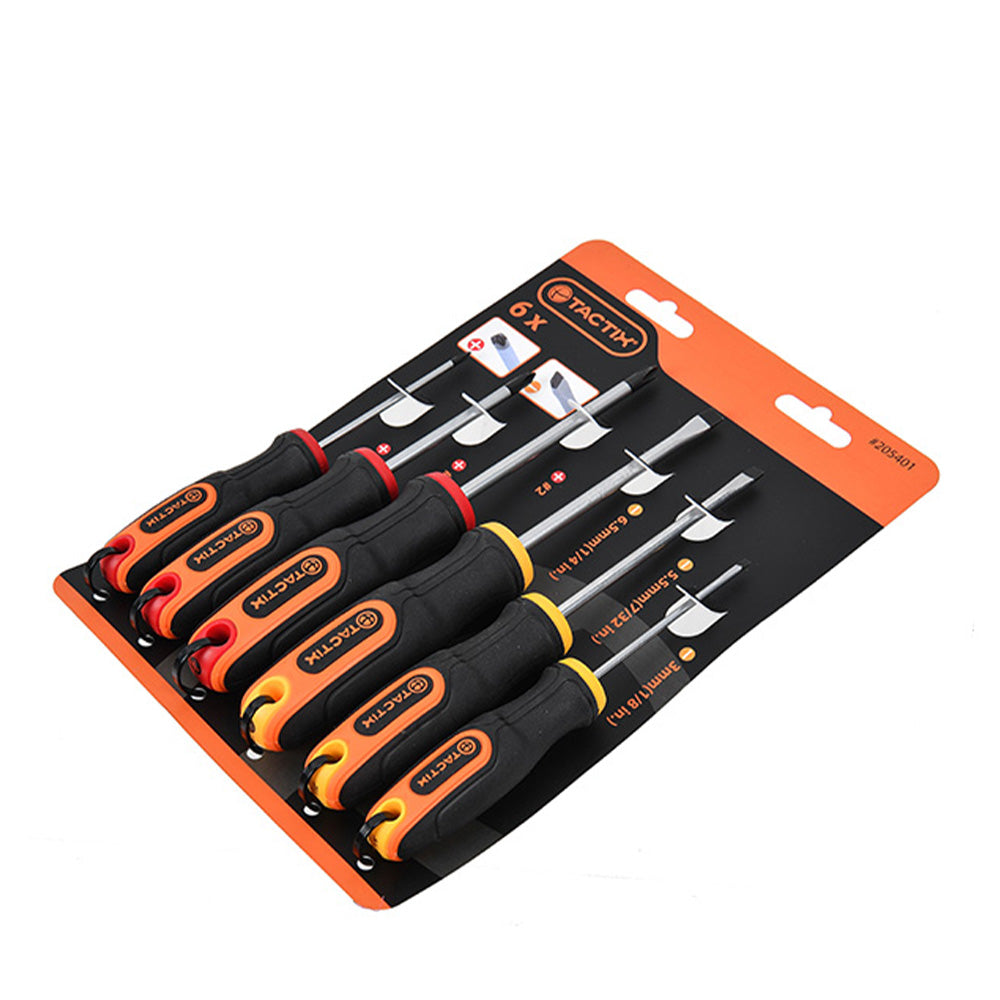 Screwdriver Pozi Torx Set 6pcs