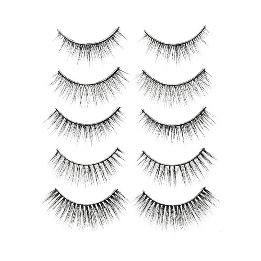Miniso Starlight 3d False Eyelashes (5 Pairs) (01) 2011360310102