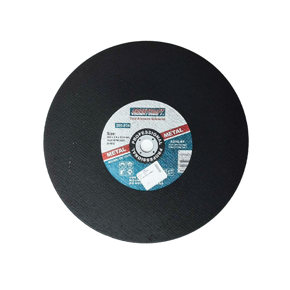 Reinforced Flat Cutting Wheel 3mm x 16"