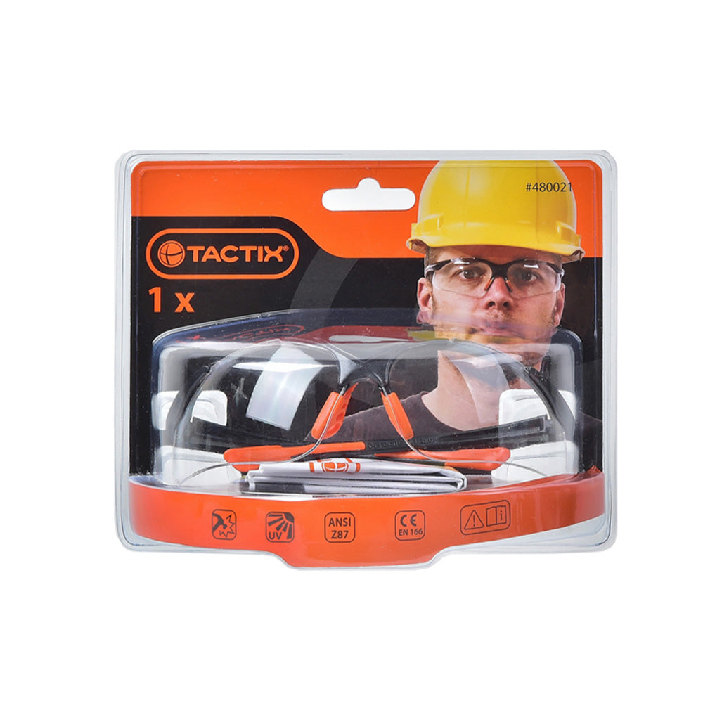 Safety Goggle Clear Double Blister