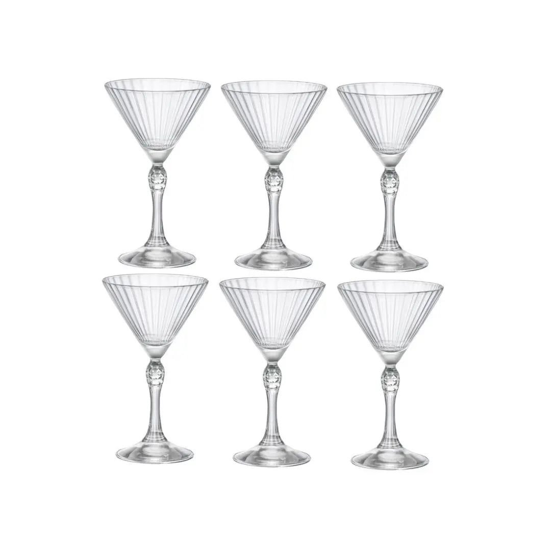 BORMIOLI ROCCO AMERICA20s MARTINI SMALL
6 PCS/SET