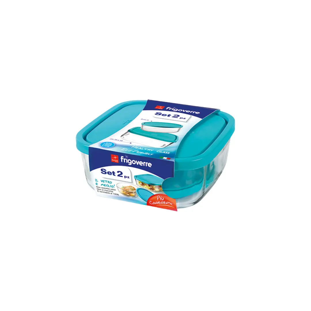 BORMIOLI ROCCO Frigoverre Classic 2 Piece Small Container Set