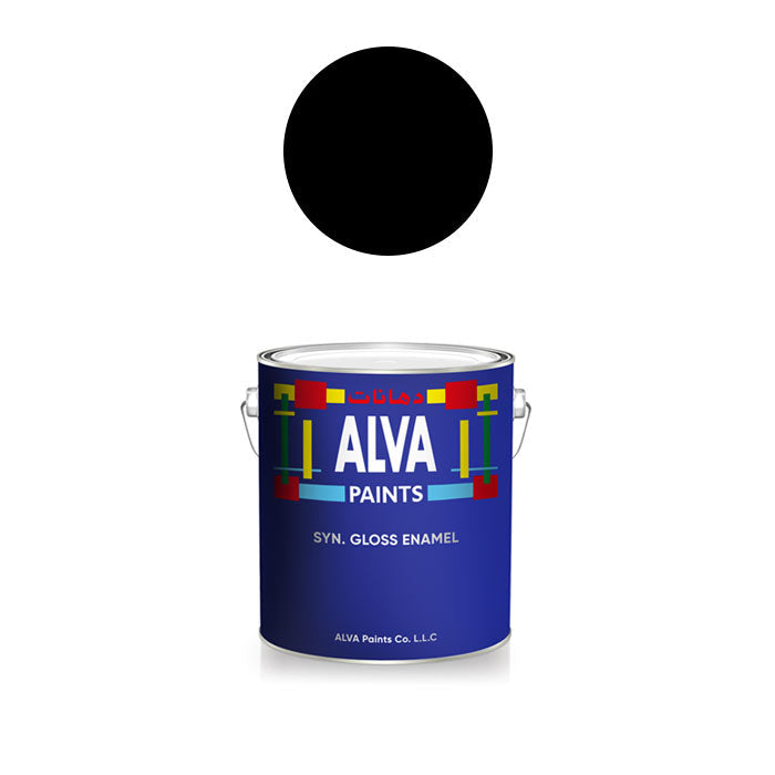 Alva Enamel (Dhavaadhu) Black 0.9 Ltr