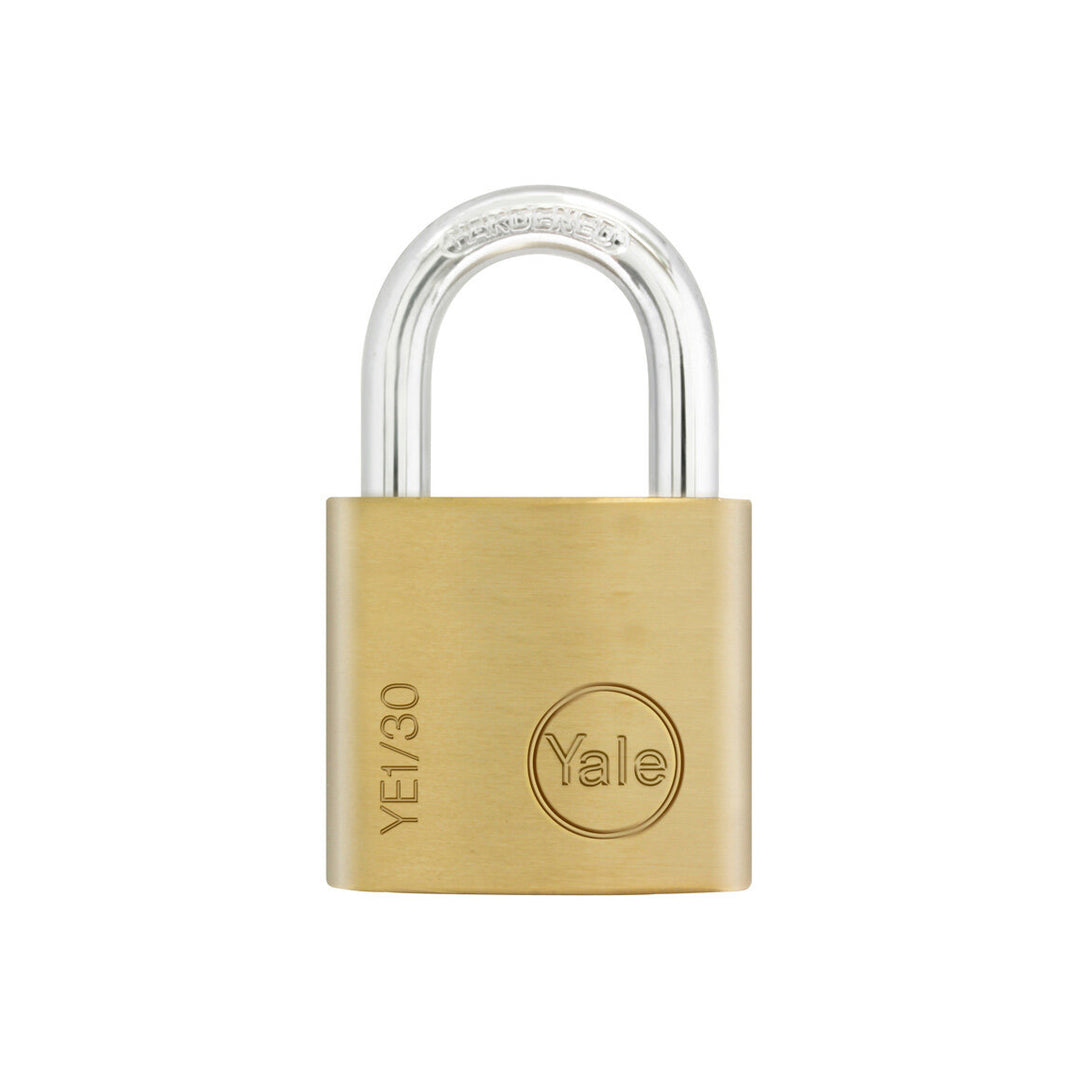 Yale Solid Brass Padlock 30mm