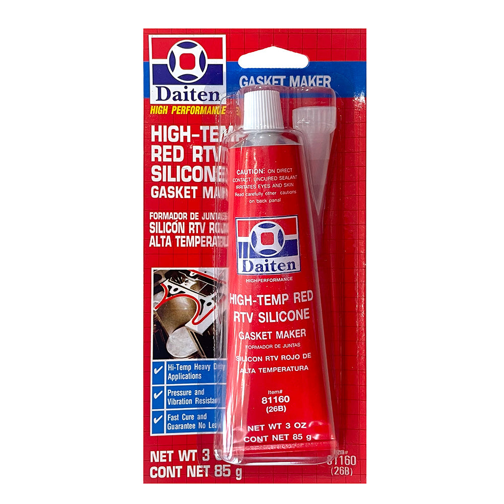 DAITEN High-temp Red RTV Silicone Gasket Maker 85G