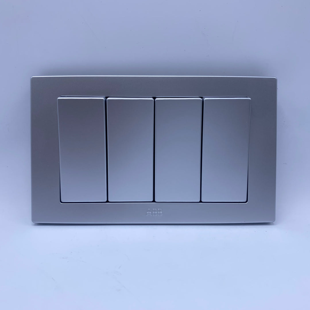 Abb Switch Silver 10ax 4g 1w (146 Type)