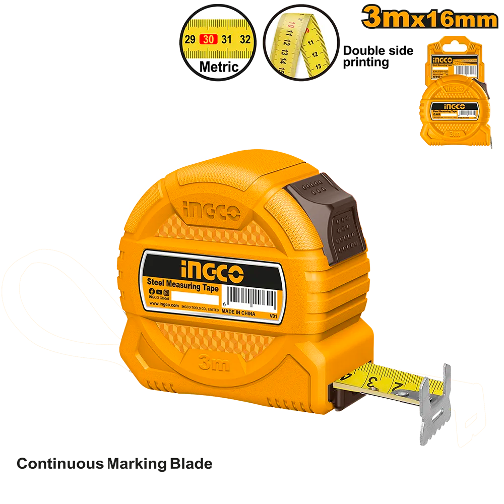 Ingco steel measuring tape HSMT39316