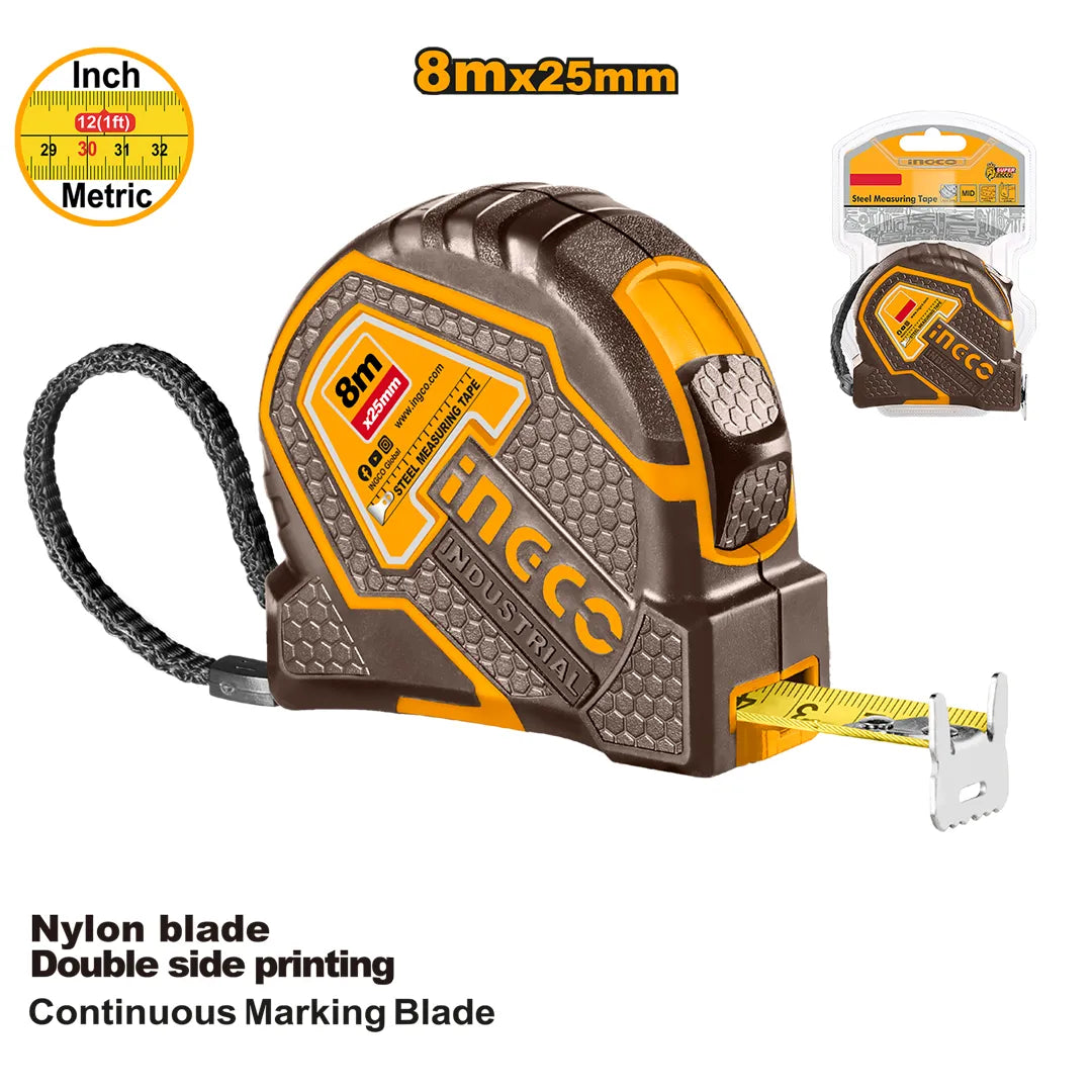 Ingco steel measuring tape HSMT8808