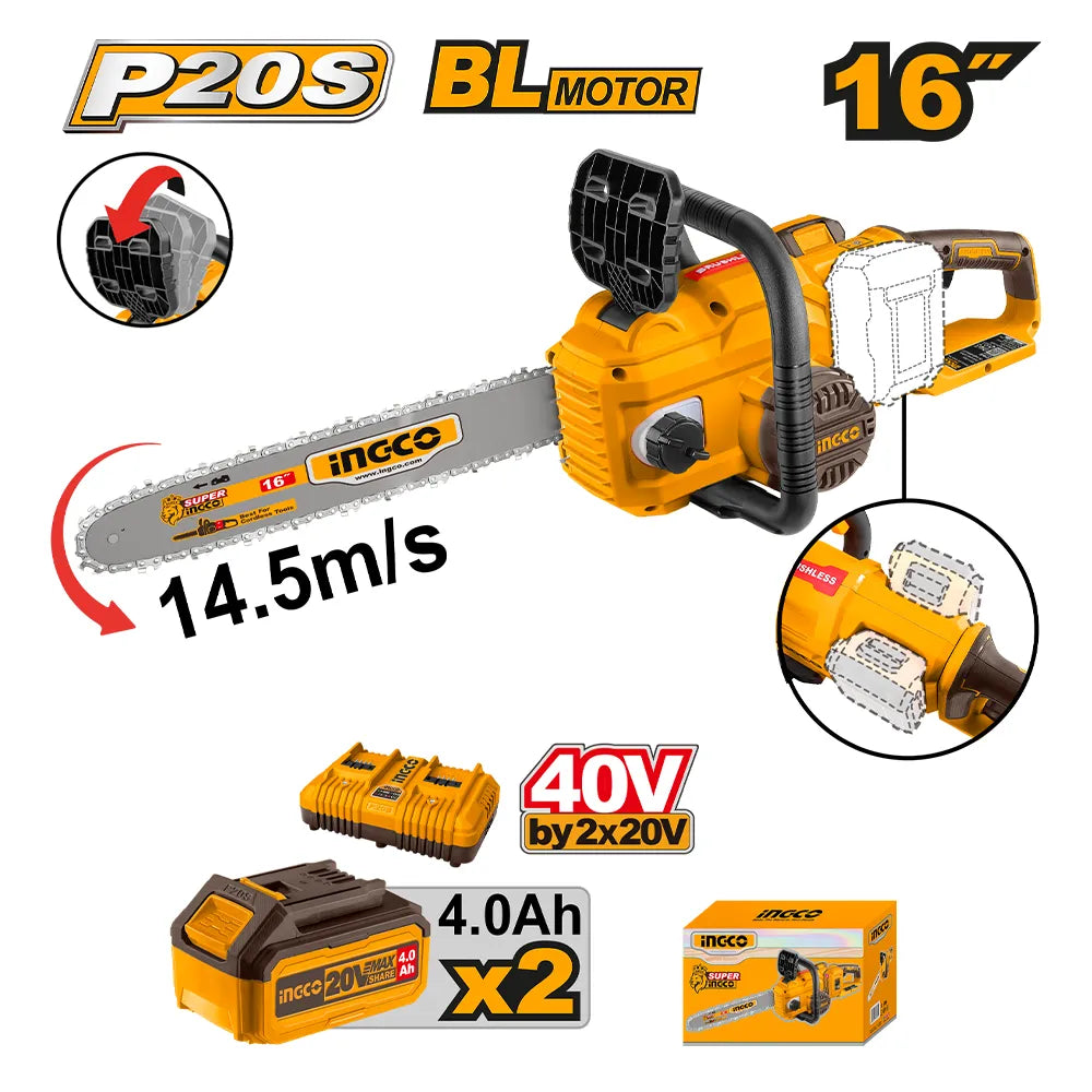 INGCO cordless chain saw CGSLI401682