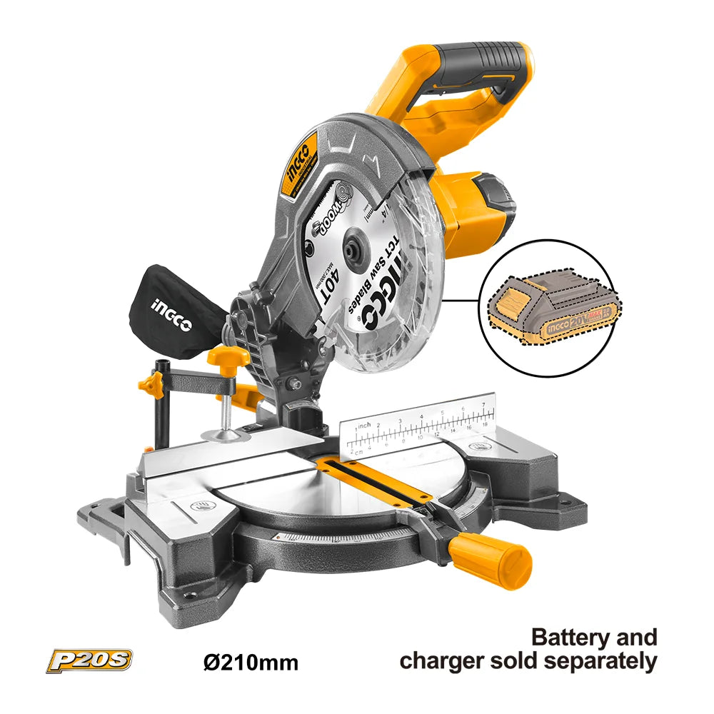 Ingco cordless mitre saw CMS2001