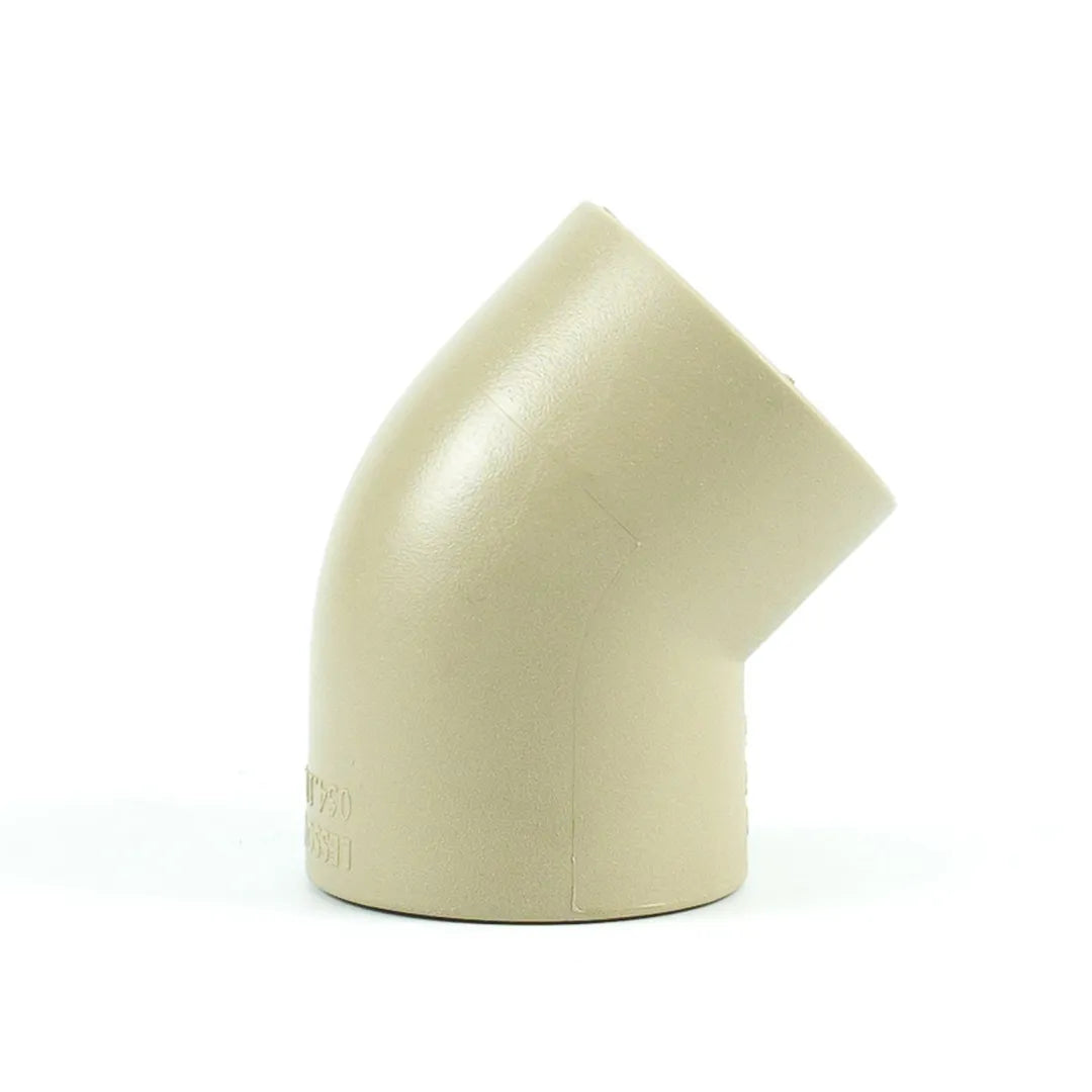 Lesso Hot Water Elbow 45° Gray Color 32mm