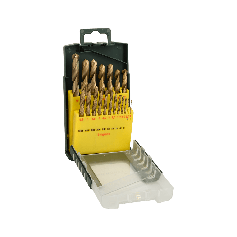 Bosch Metal Drill Bit HSS-TIN 19pc Set