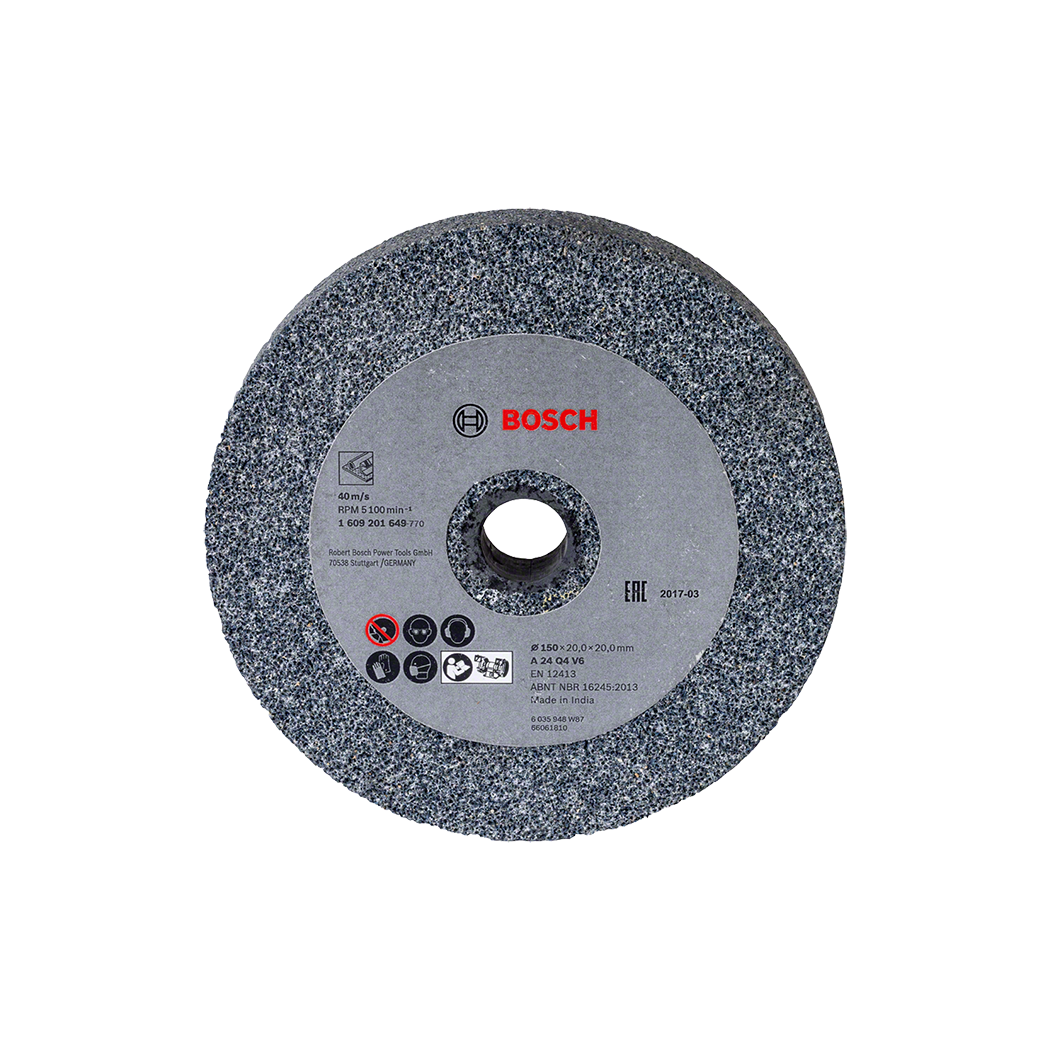 Bosch Bench Grinding Wheel 150mm 24 Grit