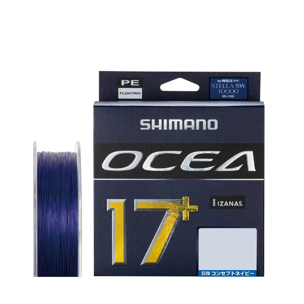 SHIMANO Ocea 17+ braided line 300M LD-A71Y SW Navy 5 line JDM