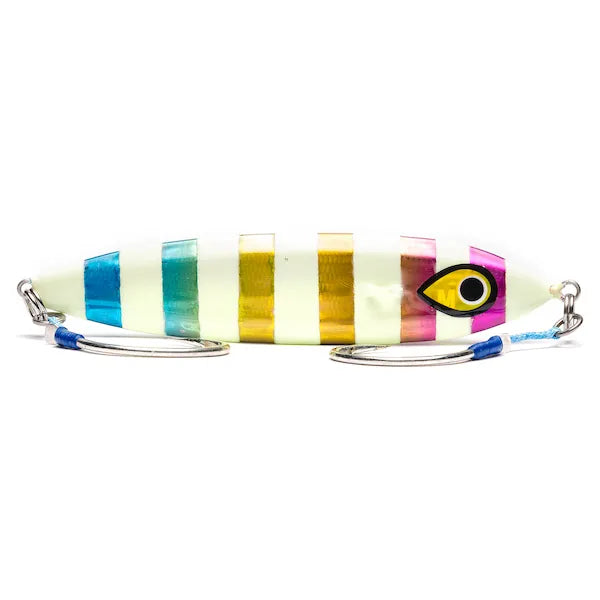 Mustad Wingman Slow Fall Jig Rainbow 80g
