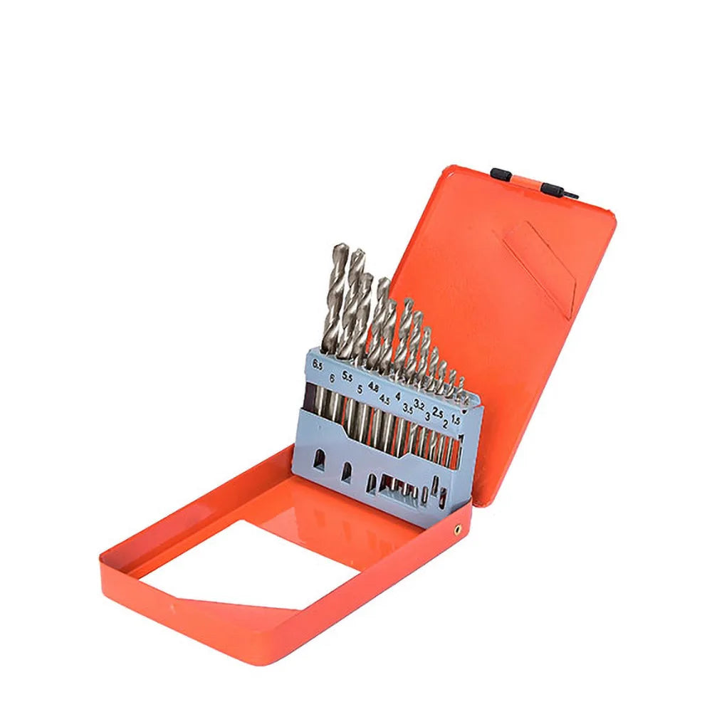 TACTIX cobalt drill metal case 25 pc set
