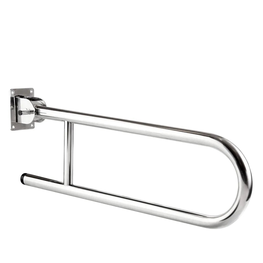 WS SS 70cm flip-up handrail, chrome HR-1115-2-UD