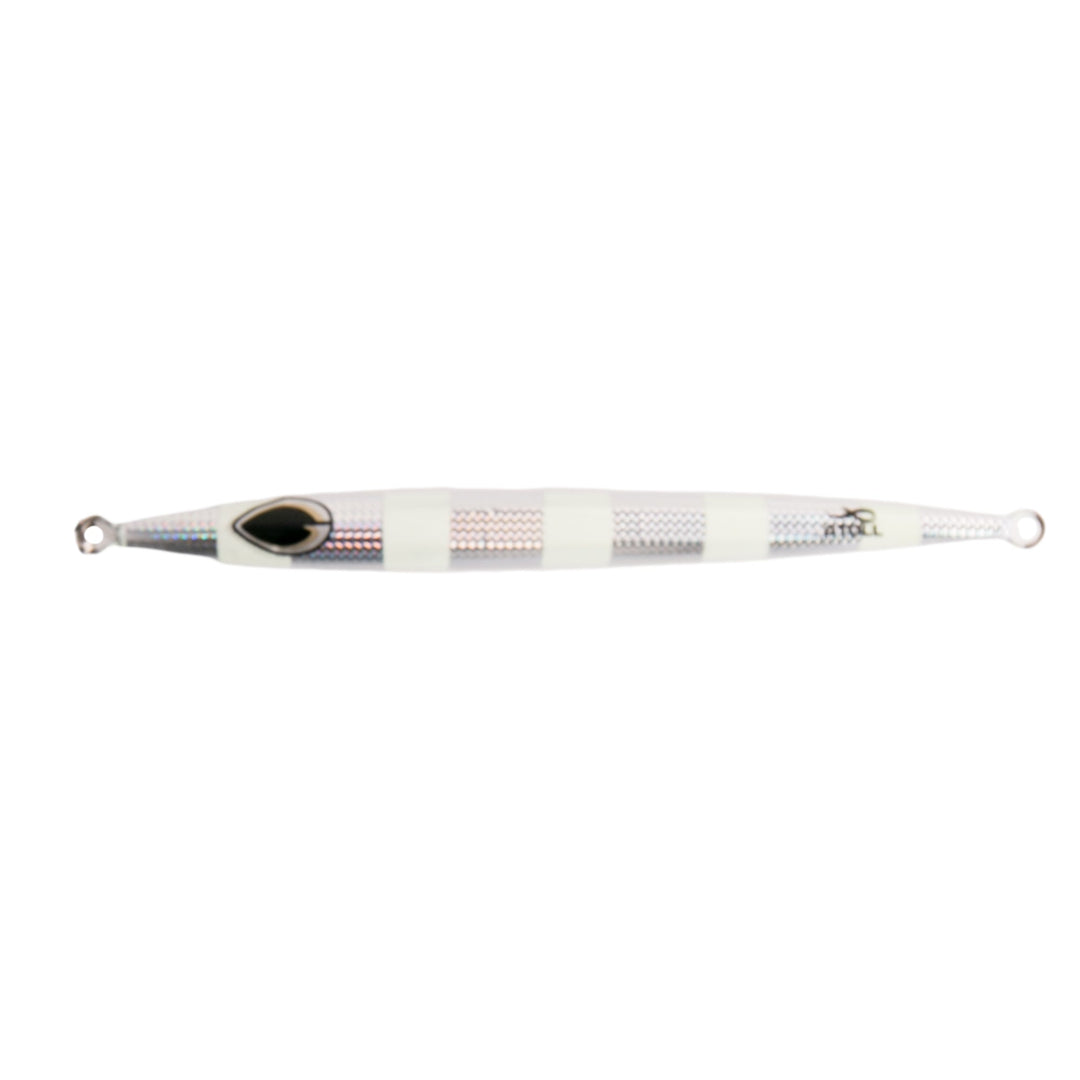 Atoll Express Jig TN-A319 100g 009 Silver Glow Stripe