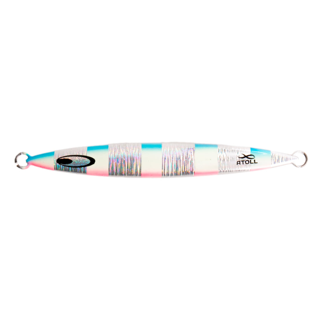 Atoll Crown Jig TN-A241 100g 12 Silver Glow Stripe