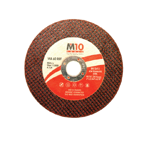 Red Disc For Stainless Steel 107x1.2x16mm