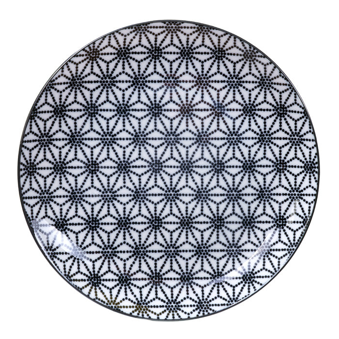 TDS Nippon Black Plate 25.7x3cm Star 17968