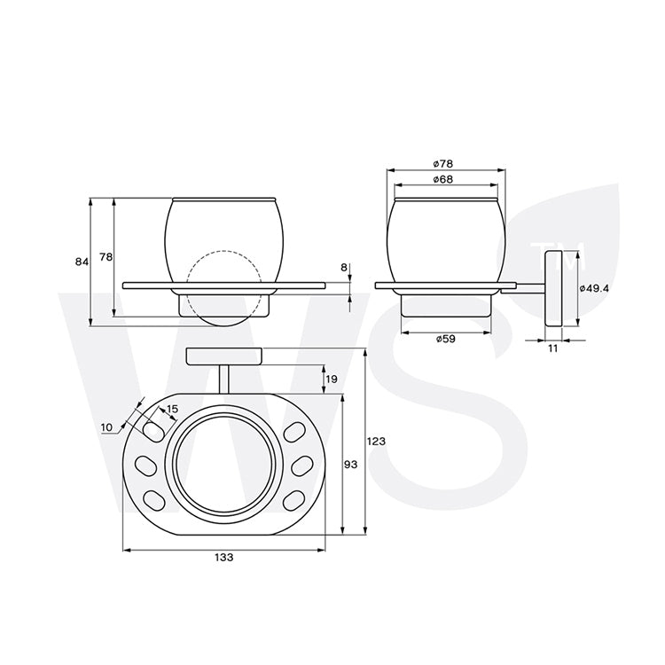 Toothbrush Holder GH-9509