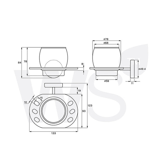 Toothbrush Holder GH-9509