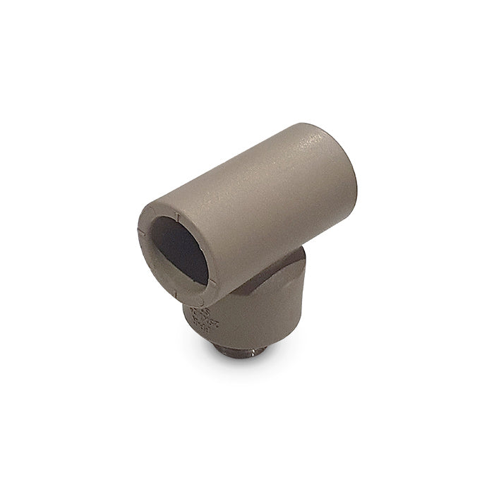 Lesso hot water male brass thread tee gray color