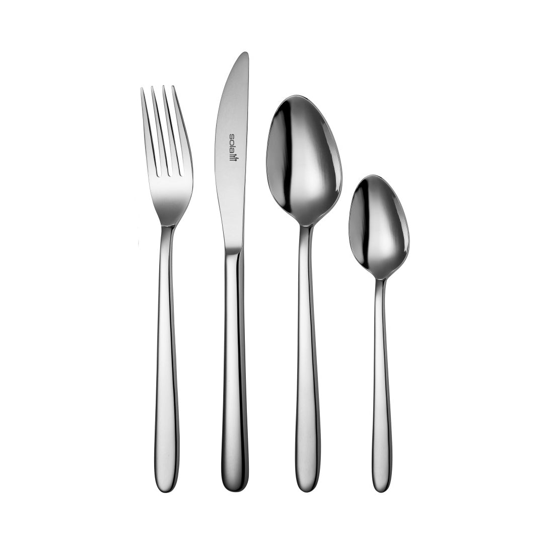 Sola Lima Cutlery Set - 6 People - 50 Pieces - High Quality Stainless Steel
