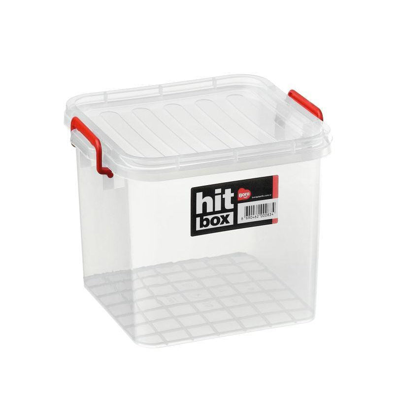 Bora Plastic Square Storage Box 9L 282