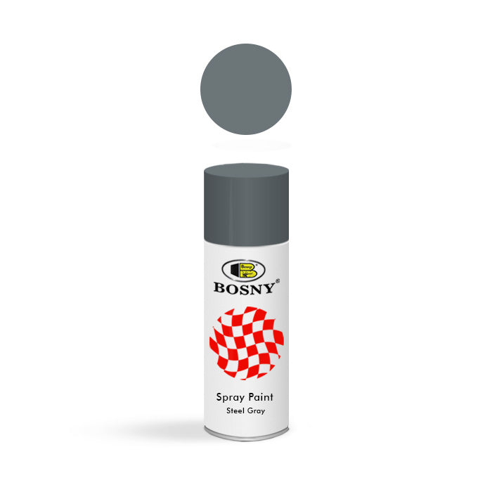 Bosny Spray Paint Steel Gray No 10