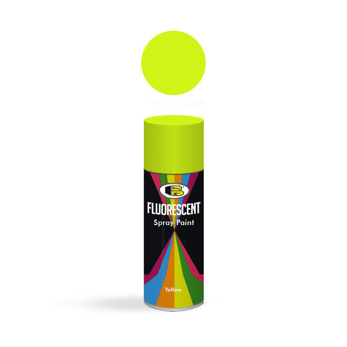 Bosny Fluorescent Spray Paint Yellow No 1005