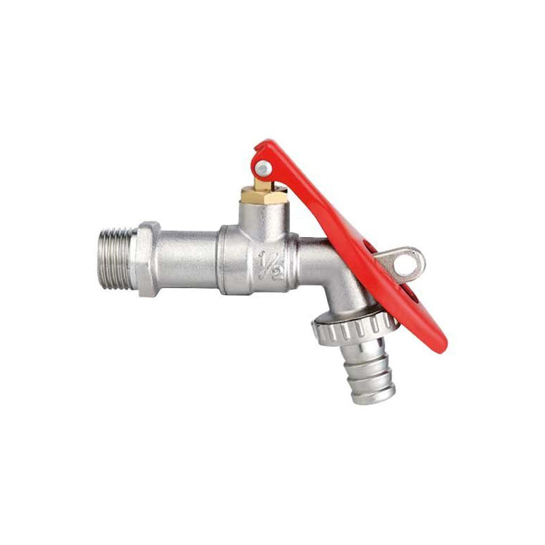 Double-Lin Lockable Bib Tap ½"