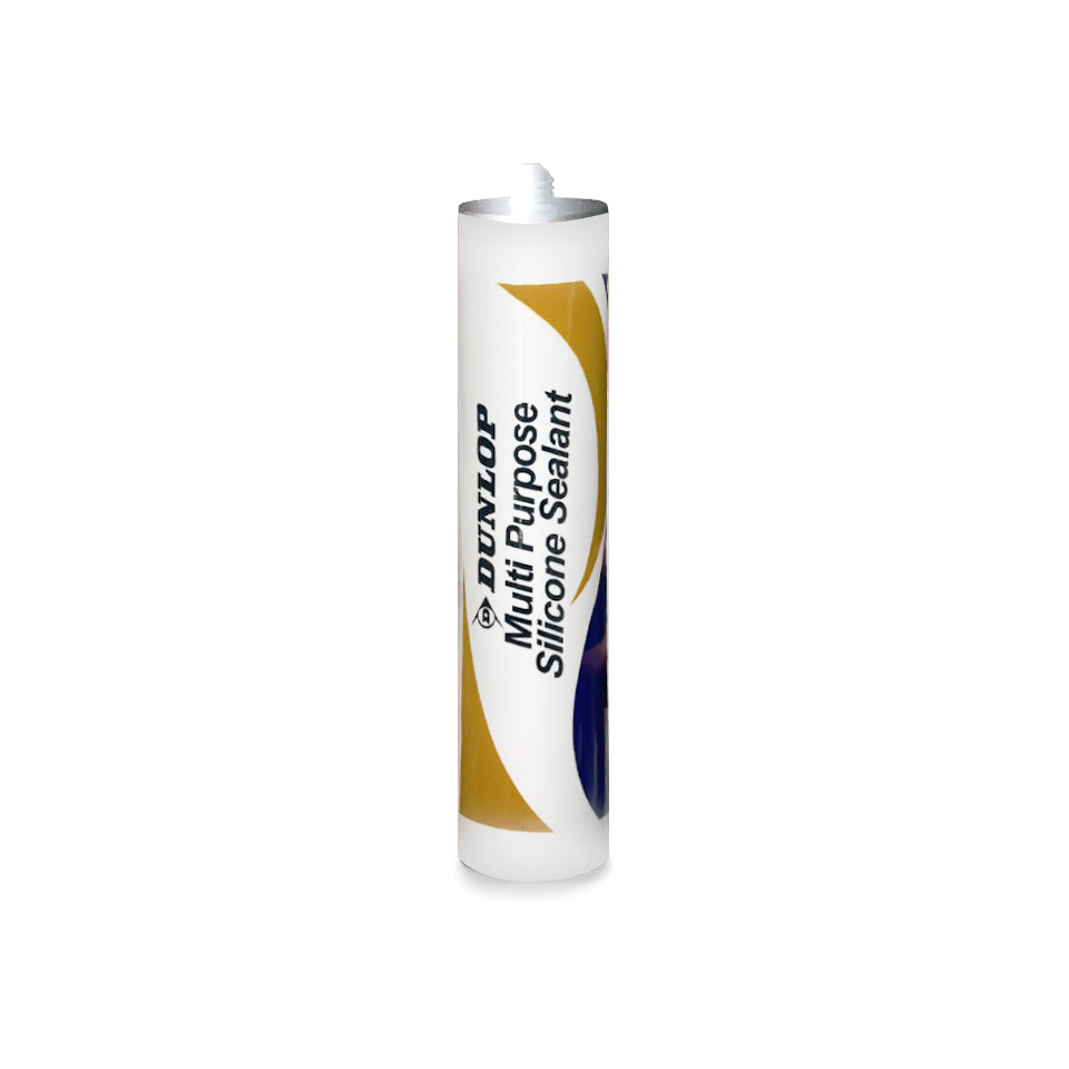 Dunlop Multi Purpose Silicone Sealant (White) 250 gm