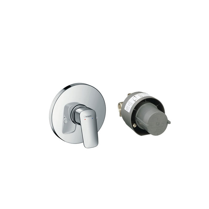 Logis Shower Mixer Concelaed Set Chrome