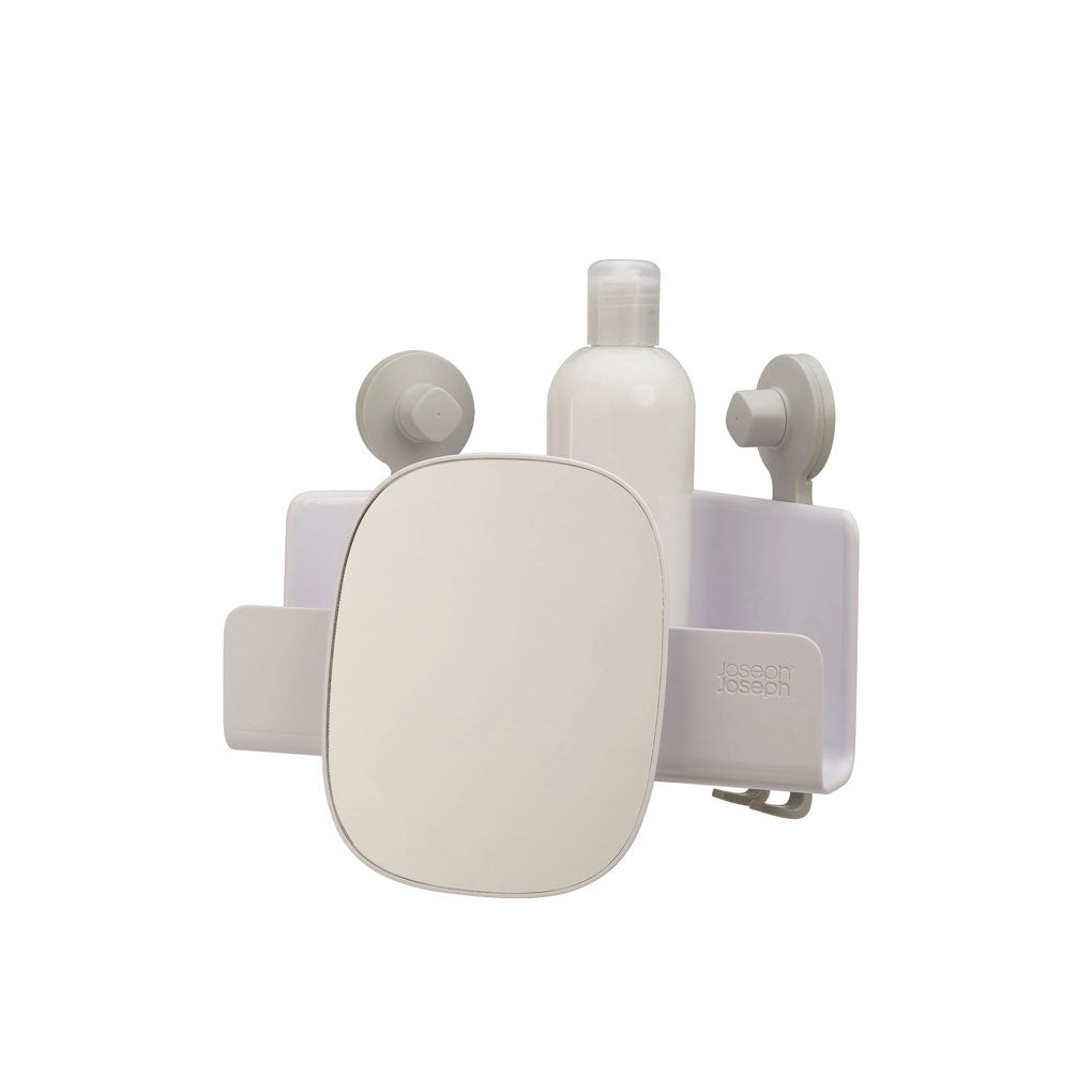 Joseph Joseph EasyStore™ Corner Shower Shelf with Removable Mirror