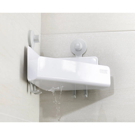 Joseph Joseph EasyStore™ Corner Shower Shelf with Removable Mirror
