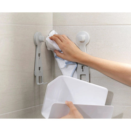 Joseph Joseph EasyStore™ Corner Shower Shelf with Removable Mirror