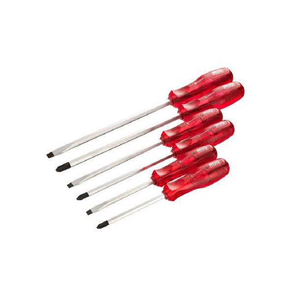 M10 - Hex Through Shank Screwdriver Set 6pcs