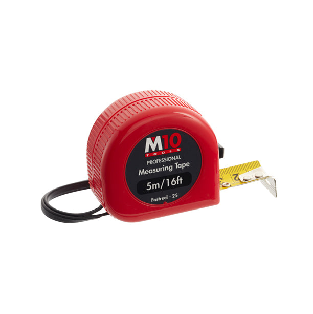 M10 - Fastreel Steel Measuring Tape 19mm 5mtr