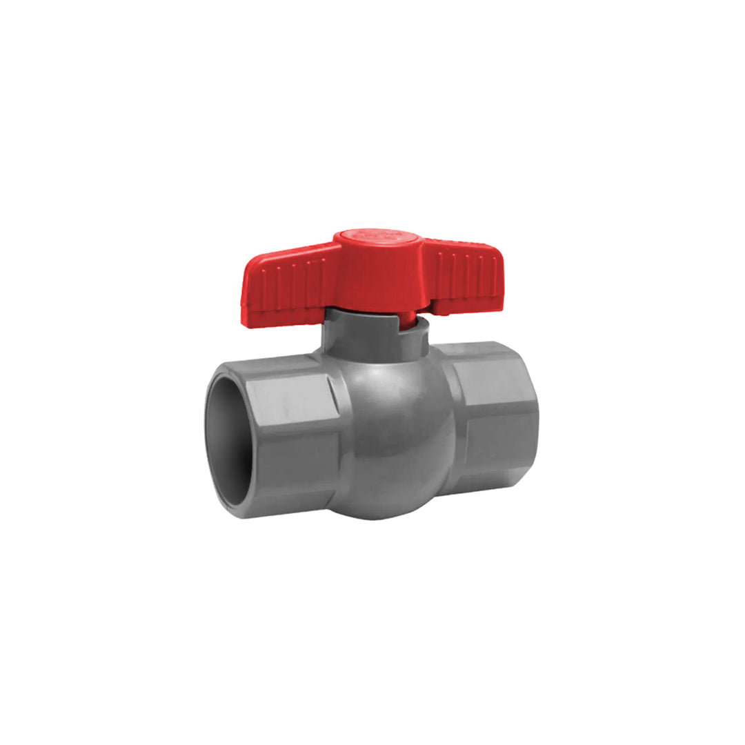 PVC Ball Valve 1½" Grey