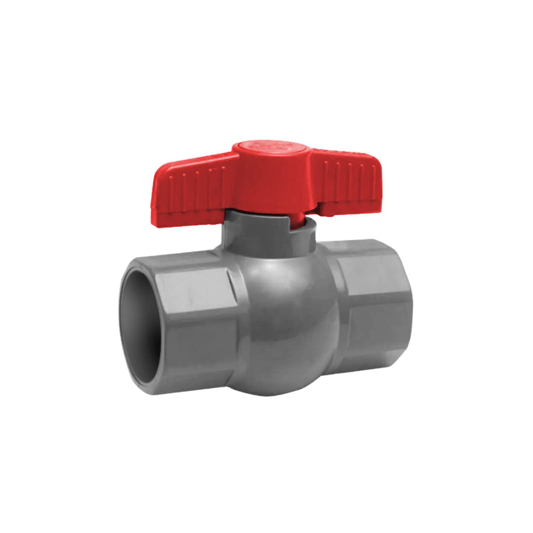 PVC Ball Valve 4" Grey