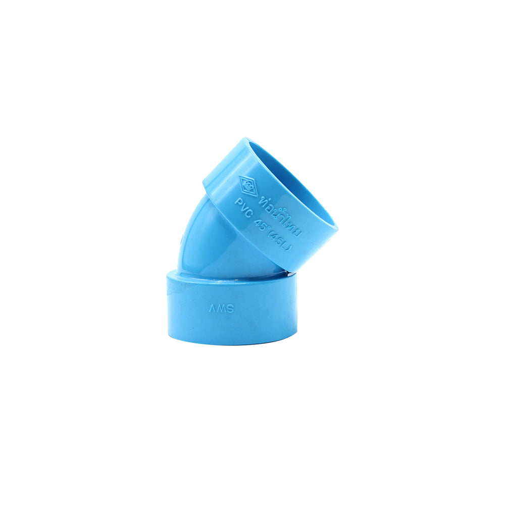 PVC 45 Degree Elbow 45L 1½" Blue