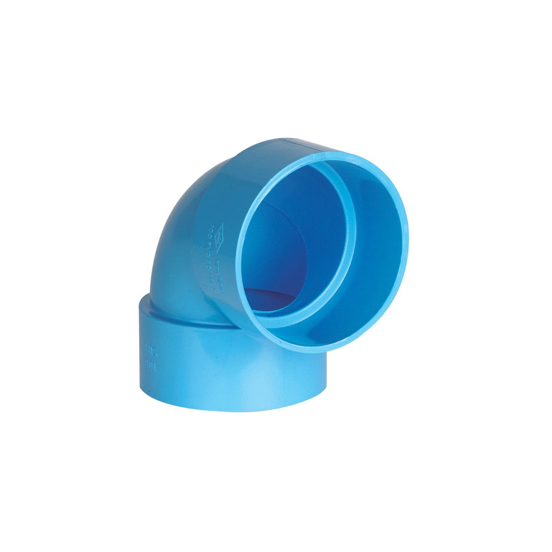 PVC 90 Degree Elbow (DL) 6'' (150mm) Blue