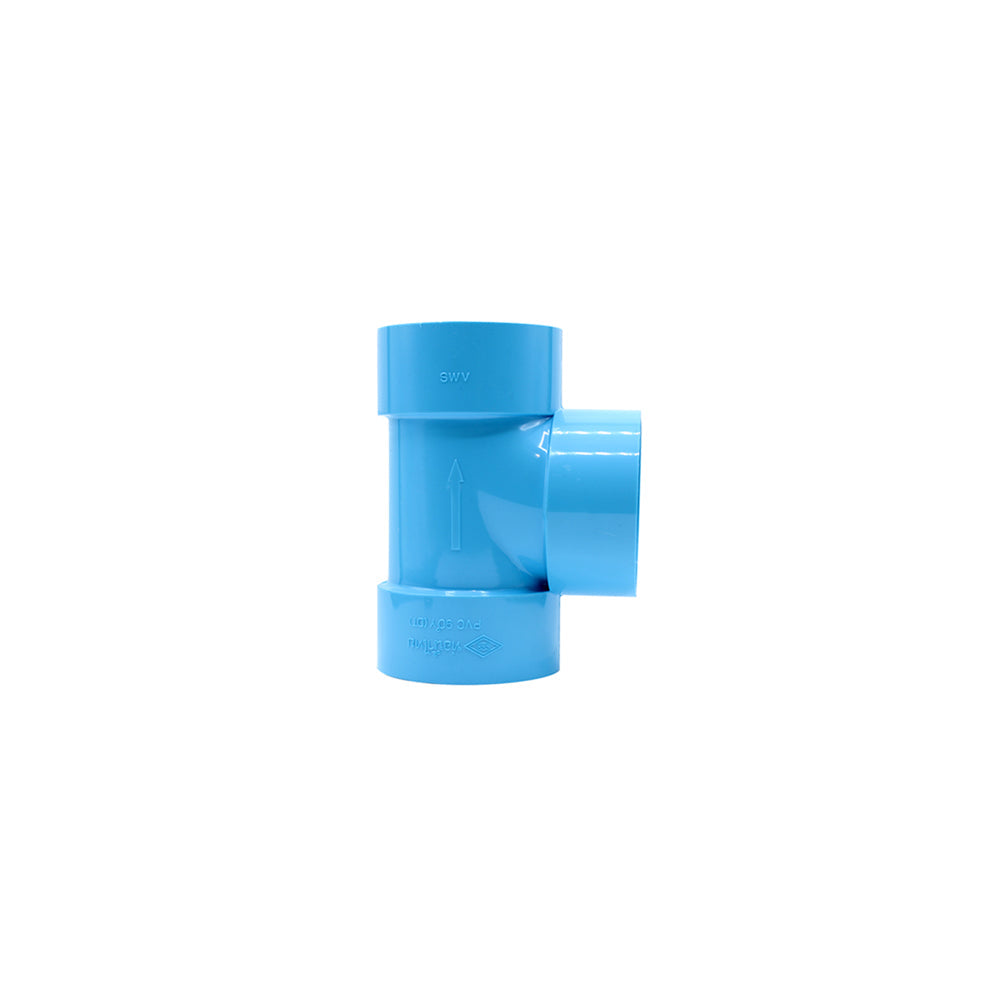 PVC 90 Degree Tee 90y (DT) 1¼" Blue
