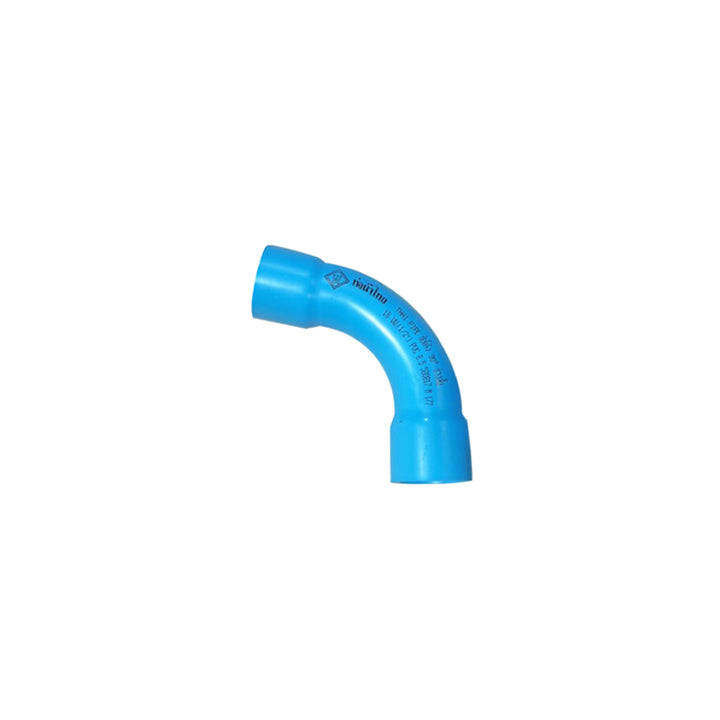 PVC TS 45 Degree Short Bend 8.5 Blue 1½"