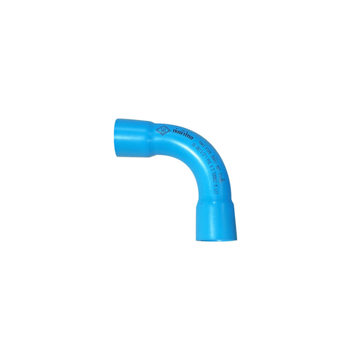 PVC TS 90 Degree Short Bend 8.5 Blue 1¼"
