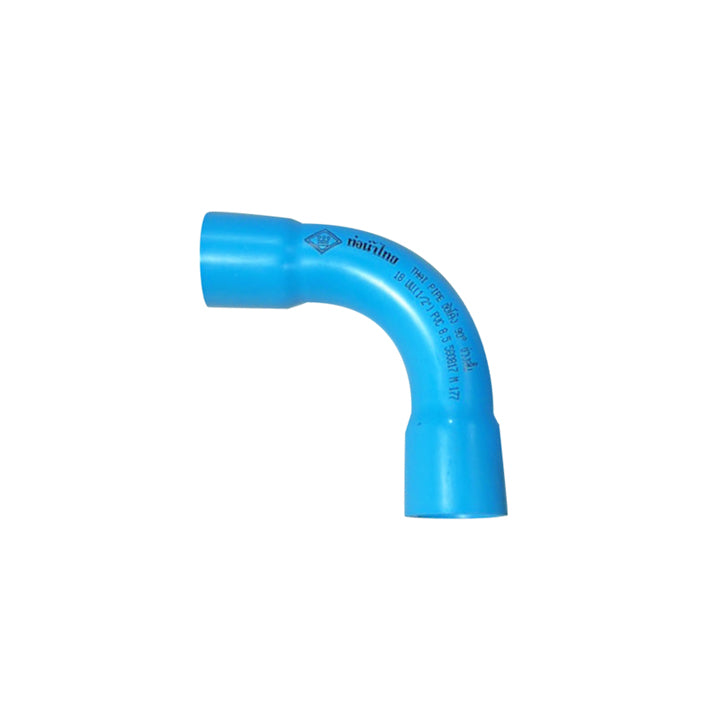 PVC TS 90 Degree Short Bend 8.5 Blue 2"
