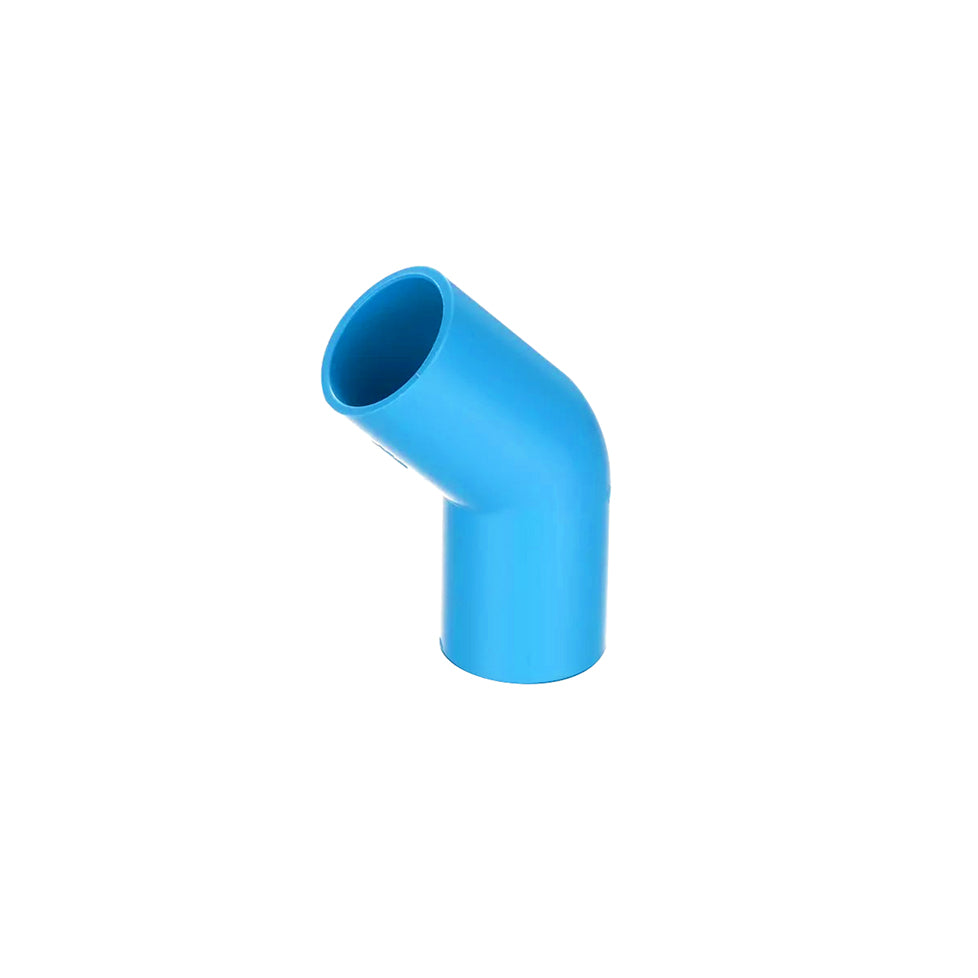 PVC TS Elbow 45 Degree ¾" Blue